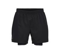 Newline Dallas 2in1 Shorts Hommes - Noir, Taille S