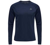 Newline Men Core Running T-Shirt L/S Homme, Iris Noir, 2XL
