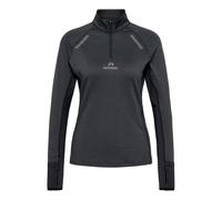 Newline Mesa Half-Zip Top De Course Femmes-Noir, Taille L
