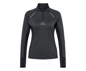 Newline Mesa Half-Zip Top De Course Femmes-Noir, Taille L
