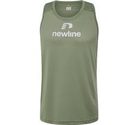 Newline nwlBEAT Singlet T-Shirt Homme, Vert Lichen Profond, L