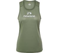Newline nwlBEAT Singlet Woman T-Shirt Femme, Vert Lichen Profond, S