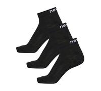 newline NwlDO Lot de 3 paires de chaussettes fonctionnelles, noires, 35/38