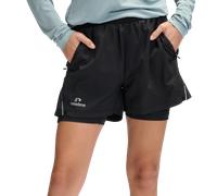 Newline nwlFAST 2 in 1 Zip Pocket Shorts Boxers XL Noir