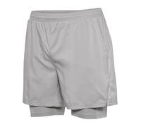 Newline, nwlFAST Short 2 en 1, Titane, Taille 3XL