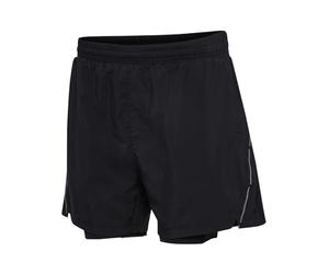 Newline, nwlFAST Short 2 en 1 W, Noir, Taille XL