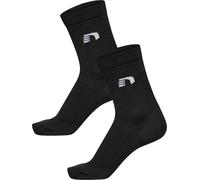 Newline, NwlLOGO Lot de 2 paires de chaussettes fonctionnelles, noires, 46/48