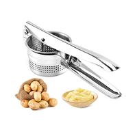 NEWLINE NY Stainless Steel Potato Presser Masher Ricer, Commercial Grade Tool to Press Mash Fruit or Food