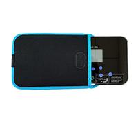 NEWLINE NY Step-on SBB0638SM-TW(Trendy Wave)+S002BU Pèse-personne de voyage avec manchon de protection