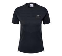 Newline Riverside Seamless T-Shirt Maillot De Course Femmes - Noir, Taille XL