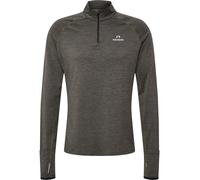 Newline T-Shirt fonctionnel 'Pace' gris chiné / blanc, Taille S