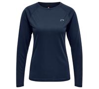 Newline Women Core Running T-Shirt L/S Femmes, Iris Noir, L