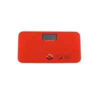 Newlineny Pedale Mini-Échelle De Bain De Voyage,Orange Rouge