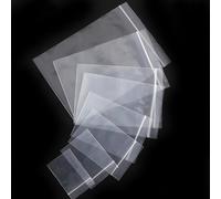 newlng Sachets Transparent Assortiment Sachets Plastique à Fermeture 7 cm X 10 cm 300Pièces Petit Sachet Refermable Pochette en Plastique (Plusieurs Tailles Disponibles)