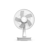 Newlux - Ventilateur de table blanc 5 lames (Ø 40cm)