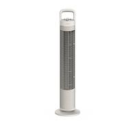 Newlux - Ventilateur tour sans pales W80 (45W) 3 vitesses, oscillation 70°, minuterie 120 min et design compact. Ventilateur sur pied avec moteur en cuivre et poignée de transport (crème)