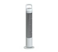 Newlux - Ventilateur tour sans pales W80 (45W) 3 vitesses, oscillation 70°, minuterie 120 min et design compact. Ventilateur sur pied avec moteur en cuivre et poignée de transport (bleu)