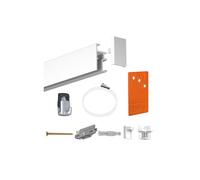 NEWLY - 4 mètres Blanc Mat : Pack Complet cimaise R20 - Blanc