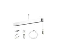 NEWLY - 4 mètres : Pack complet cimaise Newly R40 - Blanc