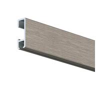NEWLY Rail cimaise Artiteq Click Rail Longueur 1 mètre - Alu - 8,5 mm