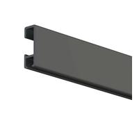 NEWLY Rail cimaise Artiteq Click Rail Longueur 1 mètre - Noir - 8,5 mm