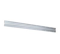 Newly Z100 Powerbar - Z-bar 100 cm | Système de suspension pour grands panneaux et tableaux | Montage mural robuste et réglable | Charge maximale 30 kg | Aluminium | Fixation incluse