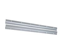 Newly Z100 Powerbar - Z-bar 60 cm | Système de suspension pour panneaux en bois, armoires ou miroirs | Montage mural stable et réglable | Capacité de charge jusqu'à 18 kg | Aluminium | Fixation