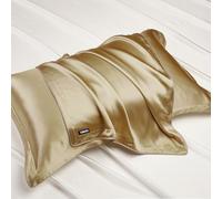 NEWMEIL Taie d'oreiller en cuivre avec 100% Fibre d'oxyde de cuivre, empêche Les Pattes d'oie, Les Rides du Front, Les ridules et Le lissage des Cheveux, taie d'oreiller Douce comme de la Soie (47 x