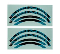 NEWMEN Kit d'Autocollants pour Jantes A.35 vert 27.5"