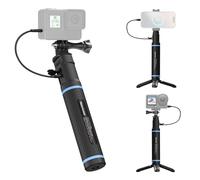 Newmowa 10000mAh Poignée Batterie Externe, trépied Portable à Batterie Rechargeable PD/QC pour GoPro Hero 13/12/11/10/9/8/MAX/7-3, DJI Osmo Pocket 3/Action 6/5/4, caméra d'action YI, Insta360 & Phone