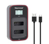 Newmowa Double Chargeur USB à écran LCD Intelligent pour Canon NB-13L et Canon PowerShot G5X G7X G9X G7 X Mark II G9X Mark II G1 X Mark III SX620 HS SX720 HS SX730 HS