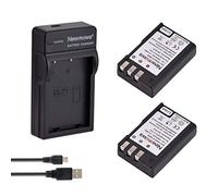 Newmowa en-EL9 Batterie (2 accus) et Chargeur USB pour Nikon en-EL9 EN-EL9a | Compatible avec Nikon EN-EL9 EN-EL9a et Nikon D40, D40X, D60, D3000, D5000
