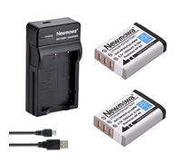 Newmowa Remplacement Batterie NP-95 (2) et Chargeur USB Portable Kit pour Fujifilm FinePix F30, FinePix F31fd, FinePix Real 3D W1, FinePix X100, FinePix X30, FinePix X100T, FinePix X100LE