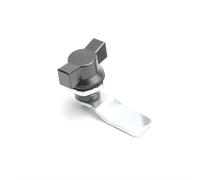 NEWNANSerrures À Came Quart De Tour Ms714, Pour Boîtes Aux Lettres, Boîtes D'armoire, Bouton D'aile De Tête, Type De Verrouillage À Came En Alliage De Zinc,Hauteur 18mm