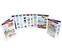 NewPath Learning -64-6008 Lot de 10 guides d'apprentissage visuels pour la maîtrise de l'école secondaire, grade 5-9