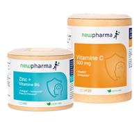 Newpharma Duopack Immunité Vitamine C + Zinc Compléments Alimentaires