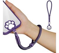 newplenty Chaîne de téléphone portable courte universelle, réglable, cordon pour téléphone portable, lanière, sangle de téléphone portable, anti-perte avec patch ultra fin