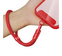 newplenty Chaîne de téléphone portable courte universelle, réglable, pendentif de téléphone portable, cordon porte-clés, dragonne, sangle de téléphone portable, poignet, bracelet de téléphone