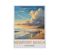 Newport Beach, Californie，1000 Pièces Puzzles - Jeux Éducatifs Jouets Joli Cadeau Assemblage Puzzles pour Adultes（75x50cm）-V80