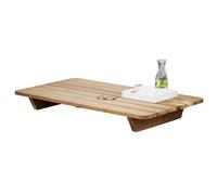 Jan Kurtz Newport - Table basse de jardin naturel 140x70x16cm