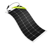 Newpowa Panneau solaire flexible 100 W,Cellules solaires monocristallines améliorées avec une plus grande efficacité,Design ultra léger,Étanche IP68, les bateaux, le chargement