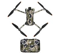 NEWQSING Coloré Peau Wrap Sticker Autocollant en Fiber De Carbone Peau Decal Set pour Mavic Mini 3 Pro