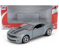NEWRAY 1/24 CHEVROLET CAMARO SS COUPE 2010 GRIS MODÈLE STATIQUE DIECAST