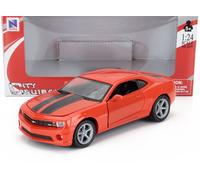 NEWRAY 1/24 CHEVROLET CAMARO SS COUPE 2010 ORANGE MODÈLE STATIQUE DIECAST