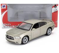 NEWRAY 1/24 DODGE CHARGER 2006 BEIGE MODÈLE STATIQUE DIECAST