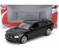 NEWRAY 1/24 DODGE CHARGER 2006 NOIR MODÉLISME MODÈLE STATIQUE DIECAST