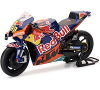 Newray KTM Red Bull MotoGP B. Binder, modèle réduit 1:12 Bleu/Orange Bleu/Orange