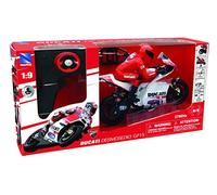 Newray | Moto Radiocommandée Ducati Andrea Dovizioso | Réplique Officielle Sous Licence Ducati | Modèle Réduit 1:6 | Jouet Télécommandé Moto GP | Idée Cadeau | Dès 5 Ans | 88815