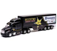 Newray Team Husqvarna Rockstar, modèle réduit de camion 1:32 Noir/Blanc/Jaune Noir/Blanc/Jaune