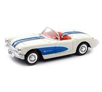 NewRay - Voiture Americaine Chevrolet Corvette 1957 Blanche 1/43°